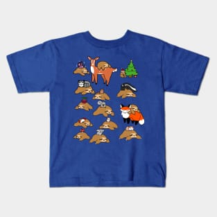 Sloths and Animals! Kids T-Shirt